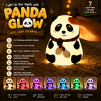 PandaGlow – 7-Color Panda Night Lamp