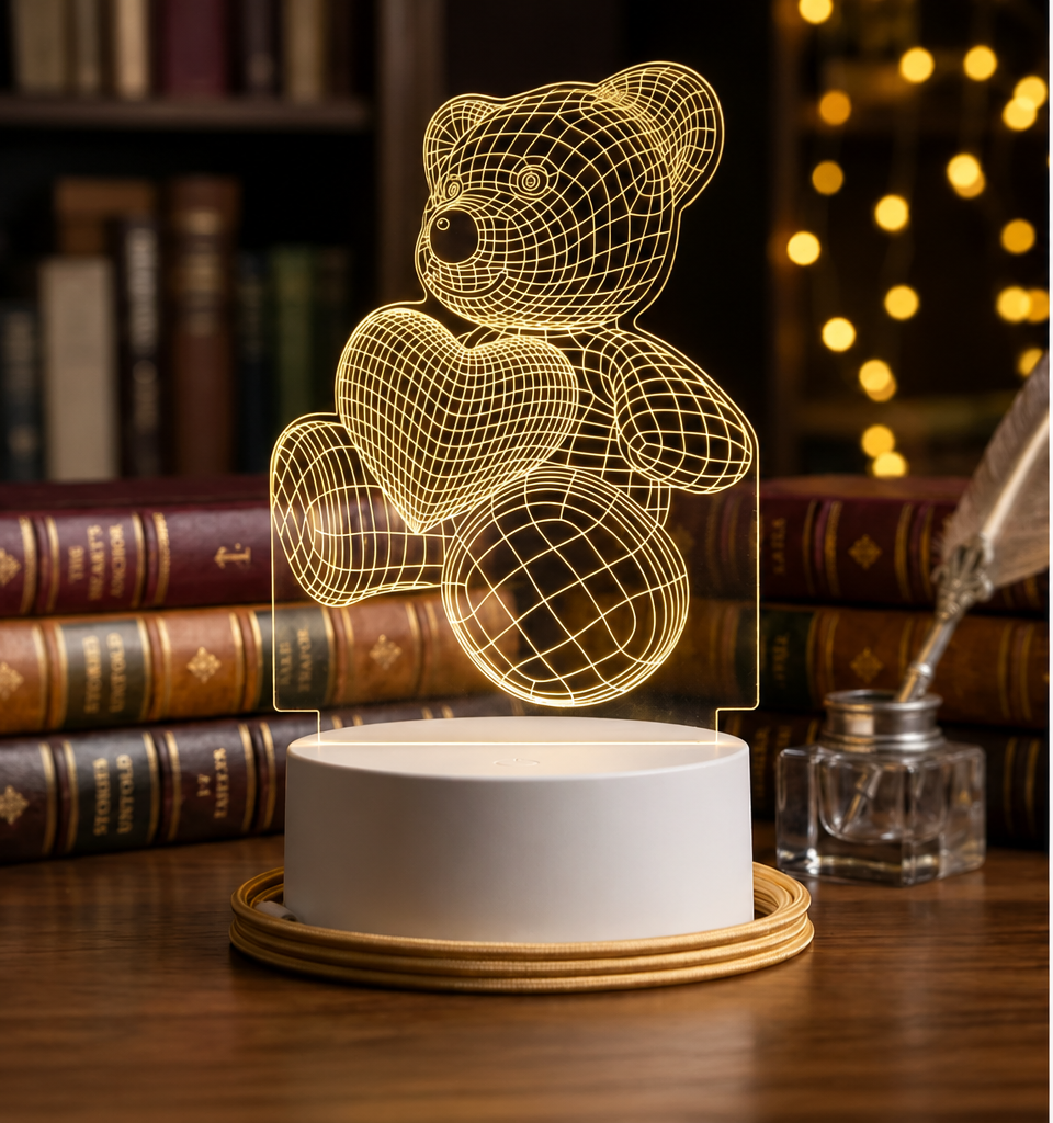 DreamBear - 3D Teddy Bear Night Light