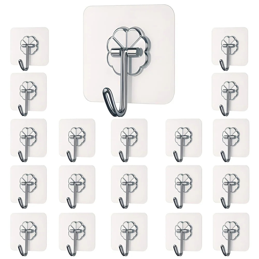 HoldMate™ — Adhesive Wall Hook (Pack of 20)
